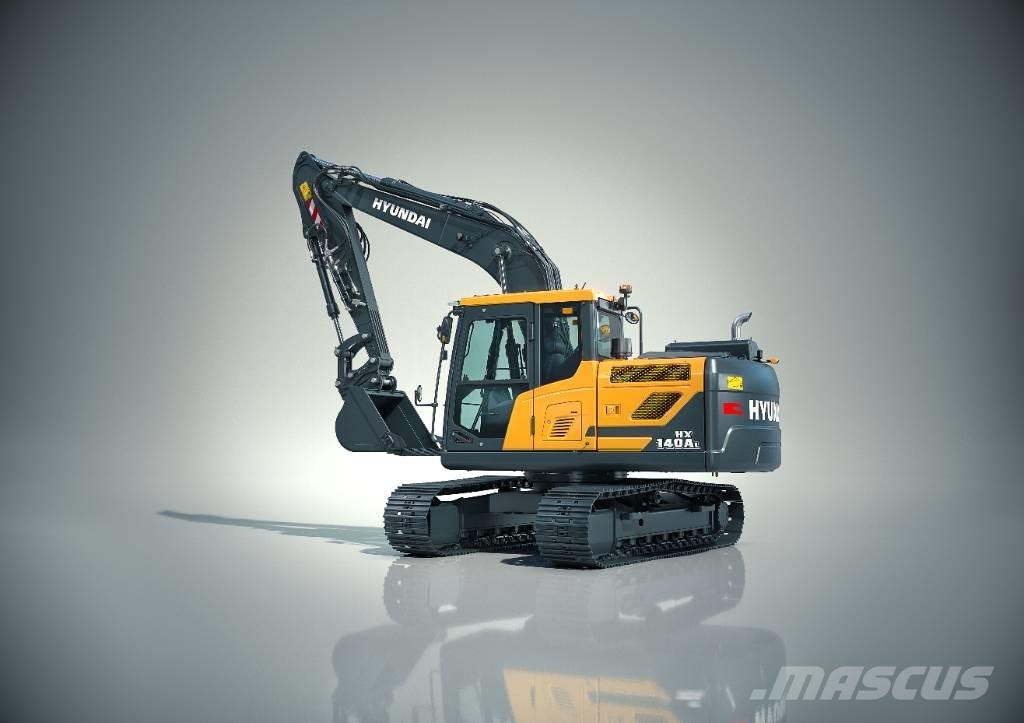 Hyundai HX 140 AL Lánctalpas kotrók