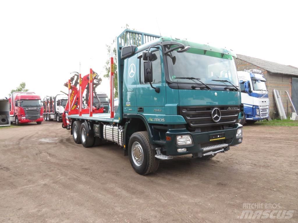 Mercedes-Benz 6X4 Rönkszállító teherautók