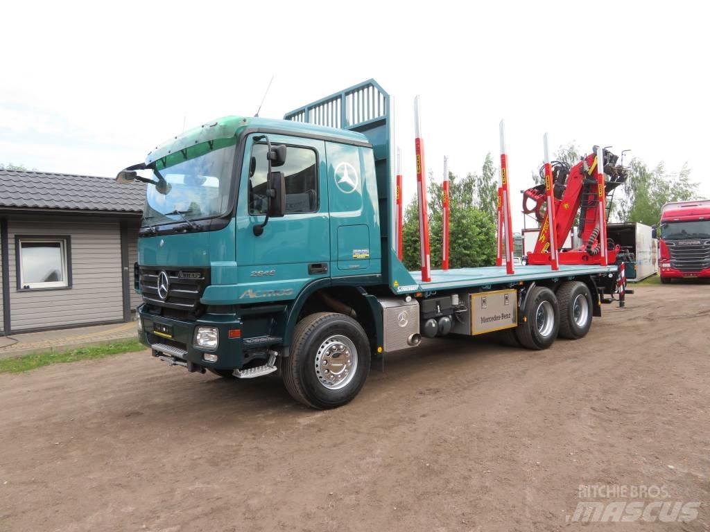 Mercedes-Benz 6X4 Rönkszállító teherautók