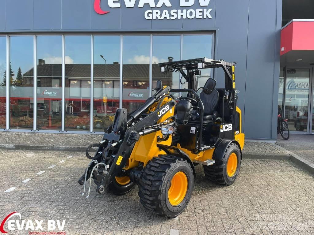 JCB 403 SmartPower Gumikerekes homlokrakodók