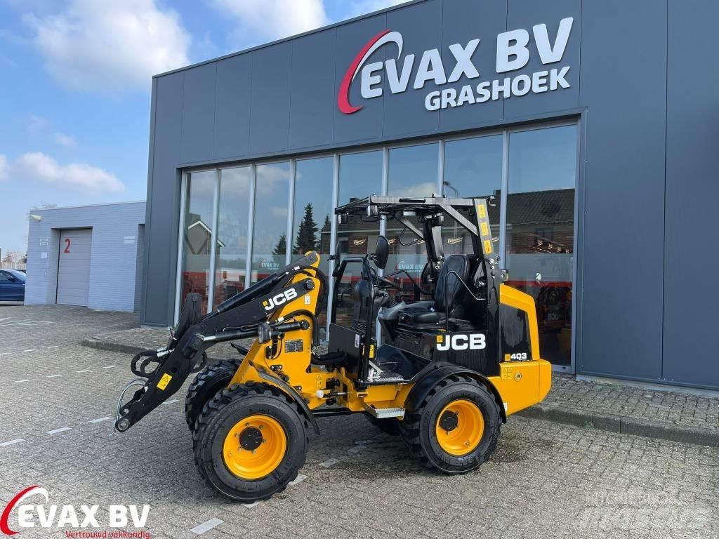 JCB 403 SmartPower Gumikerekes homlokrakodók