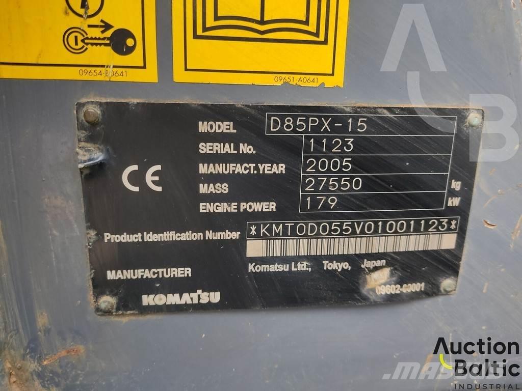 Komatsu D85PX-15 lánctalpas dózerek