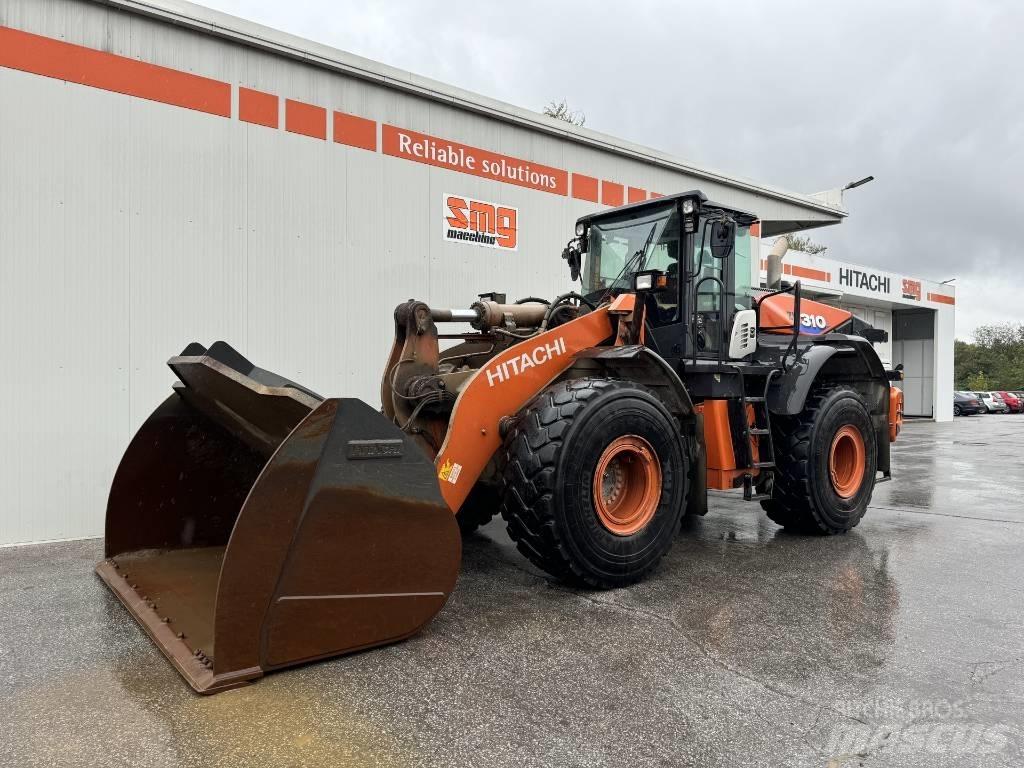 Hitachi ZW 310-6 Gumikerekes homlokrakodók