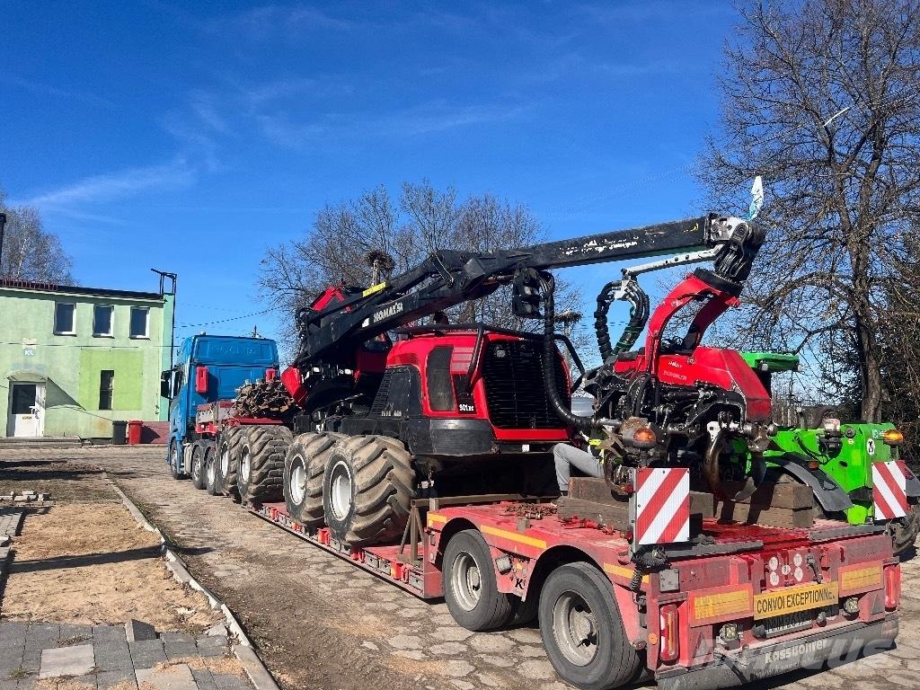 Komatsu 901 XC Betakarítók