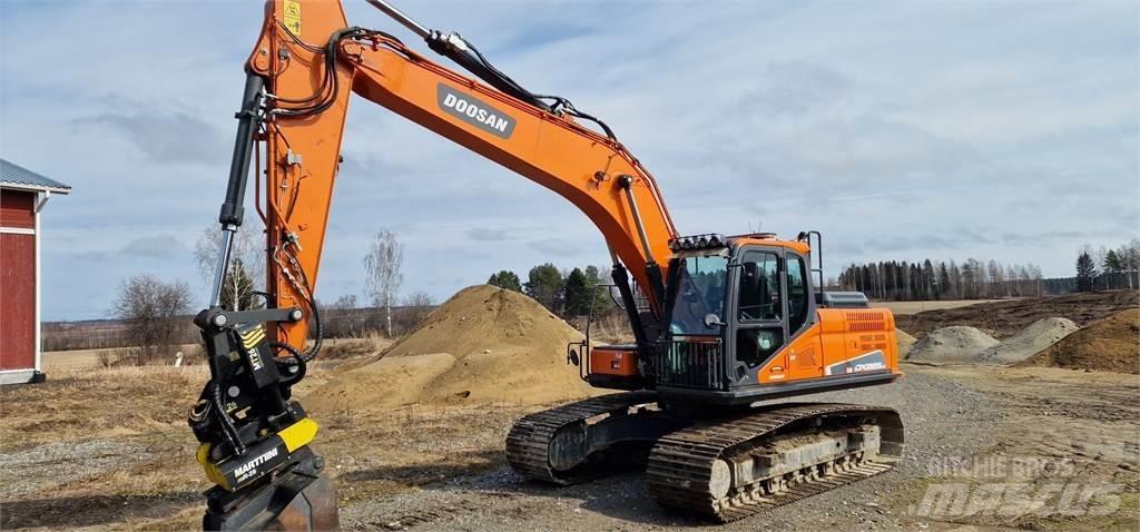 Doosan DX 225 LC-5 Lánctalpas kotrók