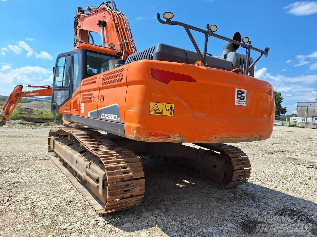 Doosan DX 380 Lánctalpas kotrók