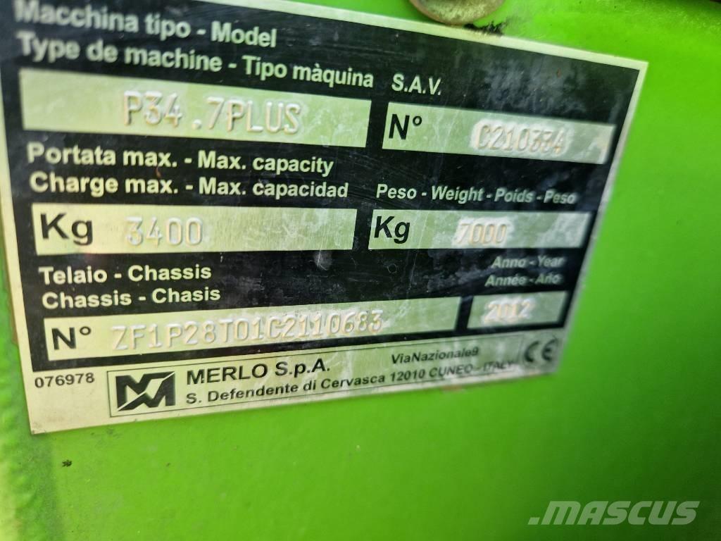 Merlo P 34.7 Plus Teleszkópos rakodók