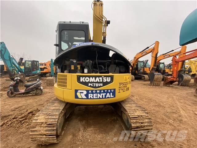 Komatsu pc78us Lánctalpas kotrók