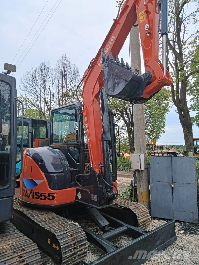 Hitachi zx55 Lánctalpas kotrók
