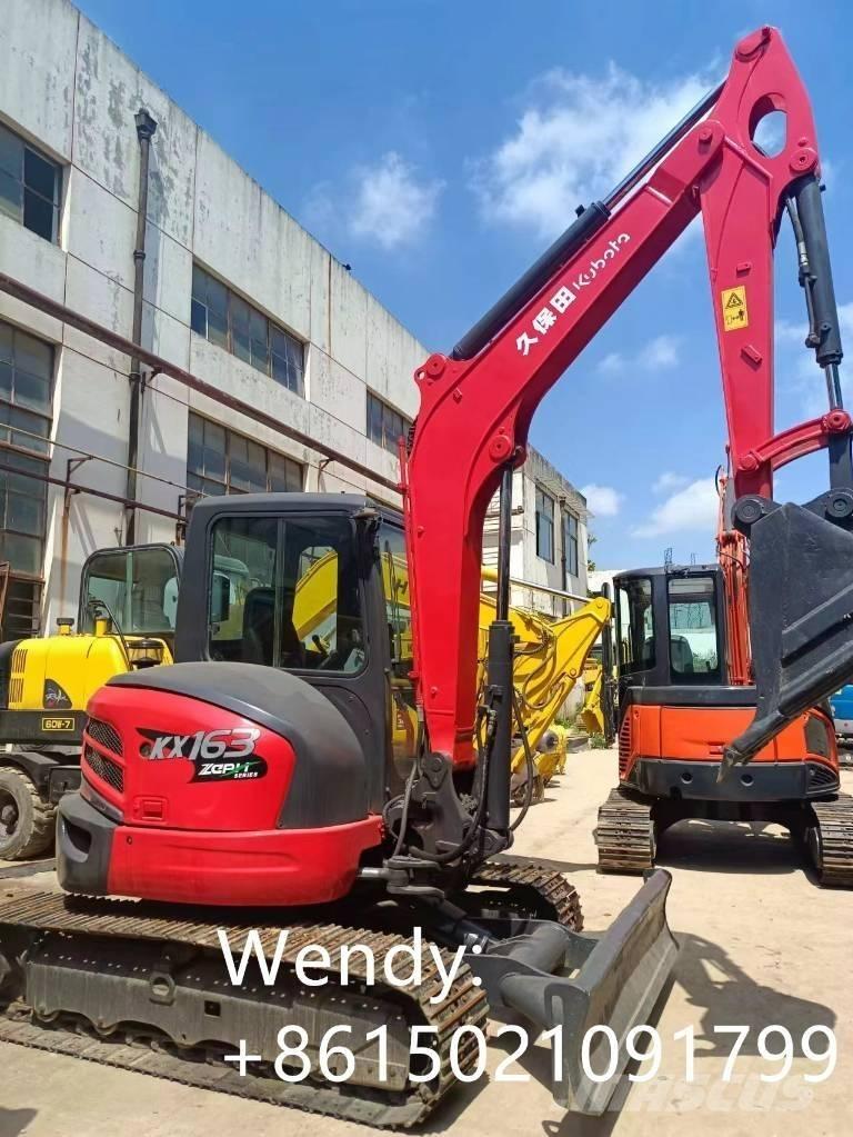 Kubota KX 163-5 Lánctalpas kotrók