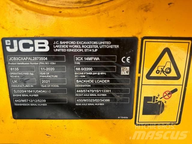 JCB 3 CX 14 Kotrórakodók