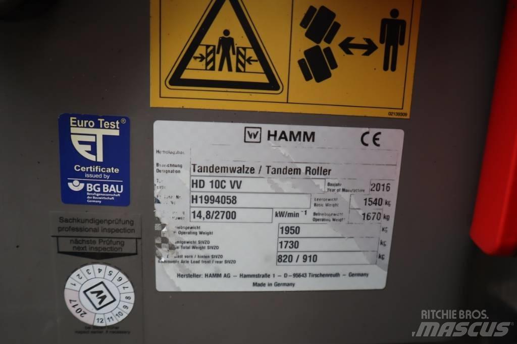 Hamm HD 10C VV Ikerdobos hengerek