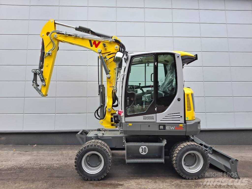 Wacker Neuson EW 65 Gumikerekes kotrók