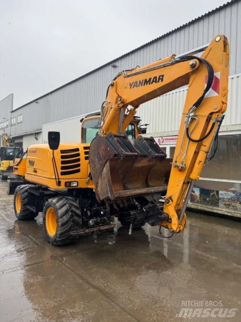 Yanmar B95W (40496) Gumikerekes kotrók