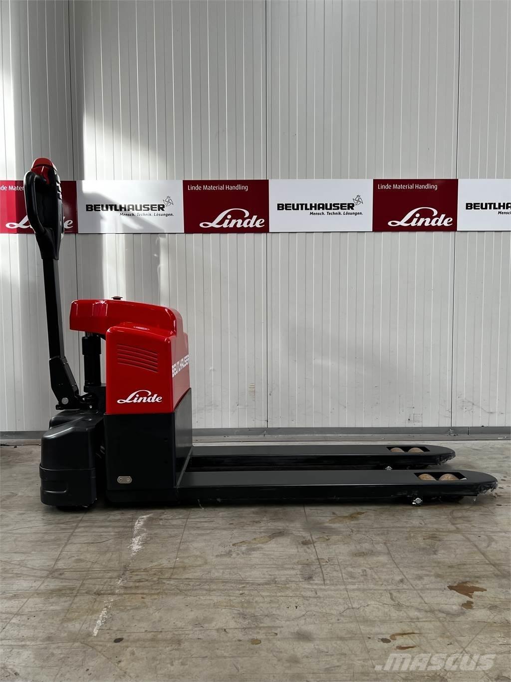 Linde MT15 Gyalogkíséretű targonca