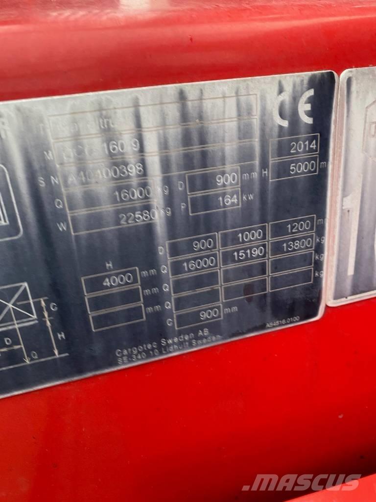 Kalmar DCG 160-9 Dízel targoncák