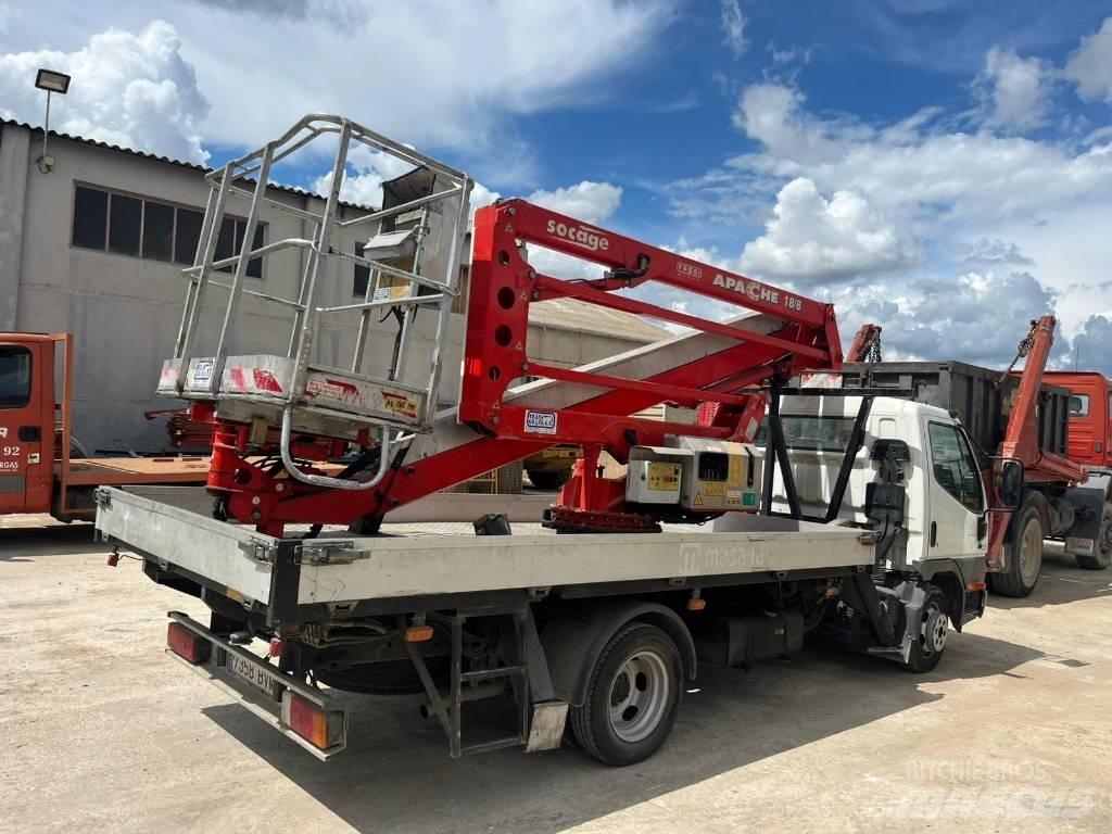 Mitsubishi Canter Horgos rakodó teherautók