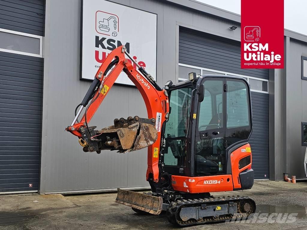 Kubota KX 019-4 Mini kotrók < 7t