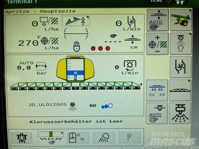 John Deere R740i Vontatott trágyaszórók