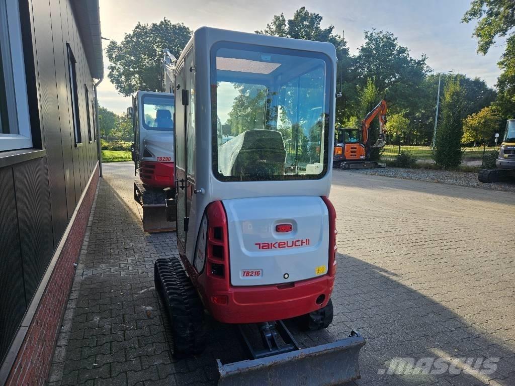 Takeuchi TB216 Mini kotrók < 7t