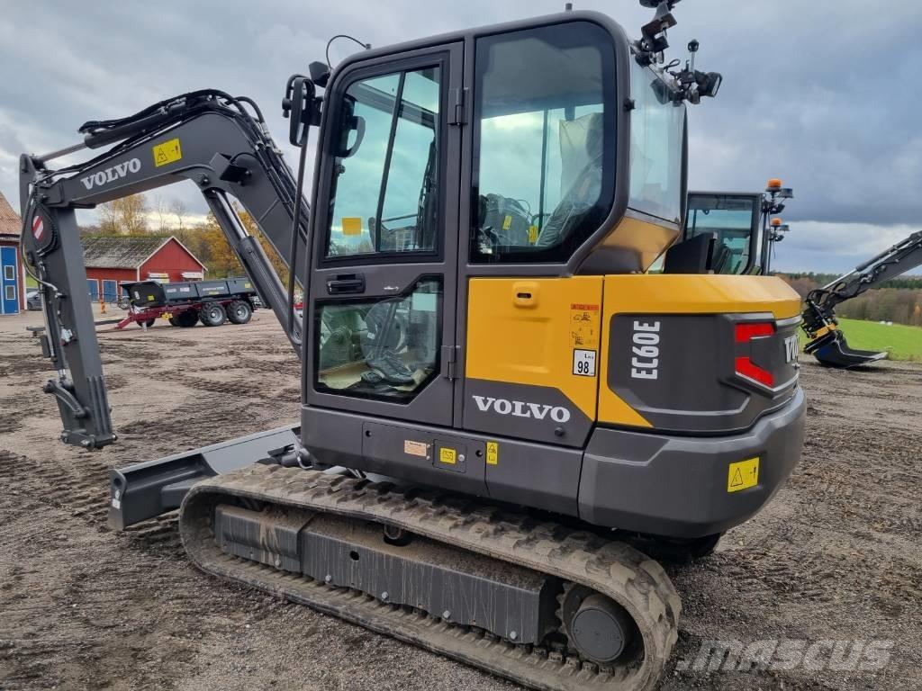 Volvo EC60E Mini kotrók < 7t