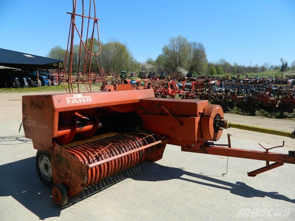 Fahr HD 400 Szögletes bálázók