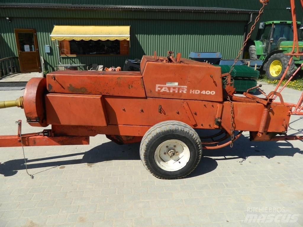 Fahr HD 400 Szögletes bálázók