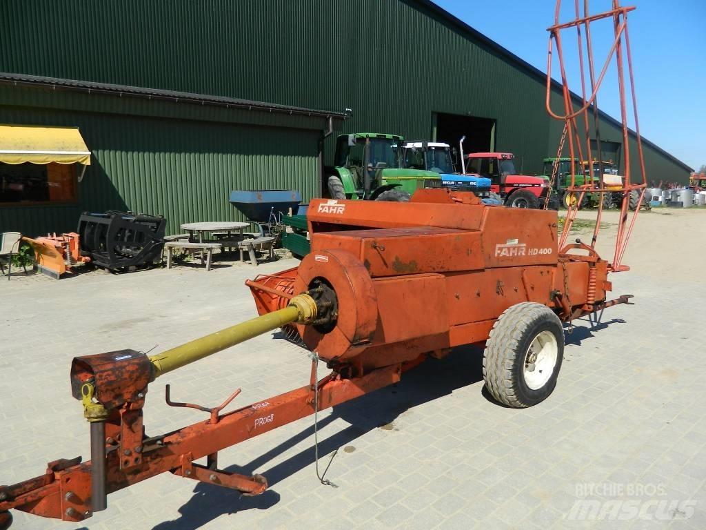Fahr HD 400 Szögletes bálázók