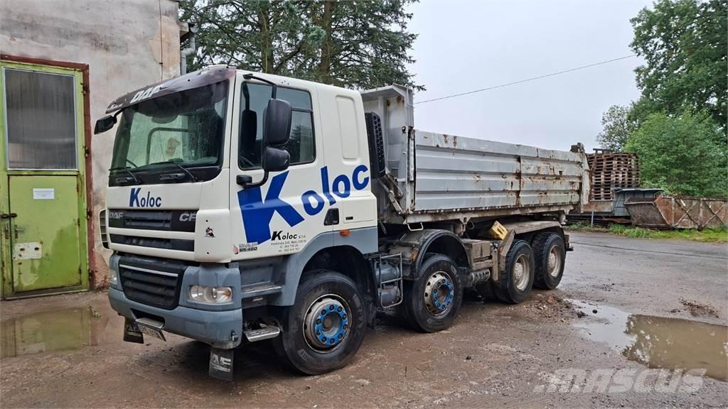 DAF CF 85.460 8X4 Platós / Ponyvás teherautók