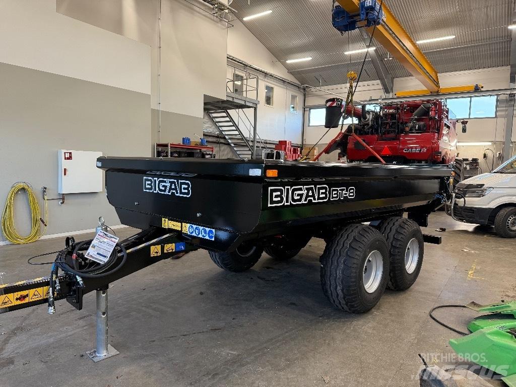 Bigab BT 8 HARDOX Billenő pótkocsik