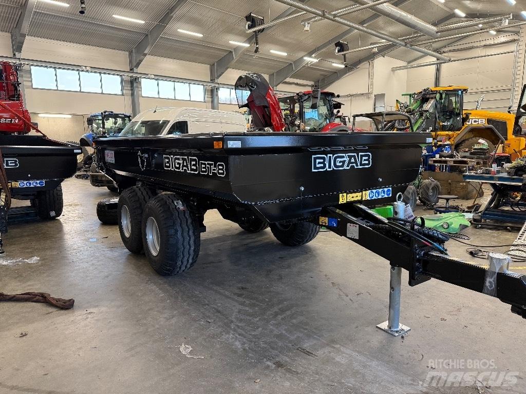 Bigab BT 8 HARDOX Billenő pótkocsik