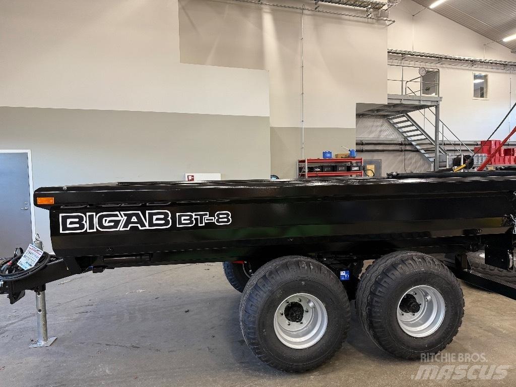 Bigab BT 8 HARDOX Billenő pótkocsik