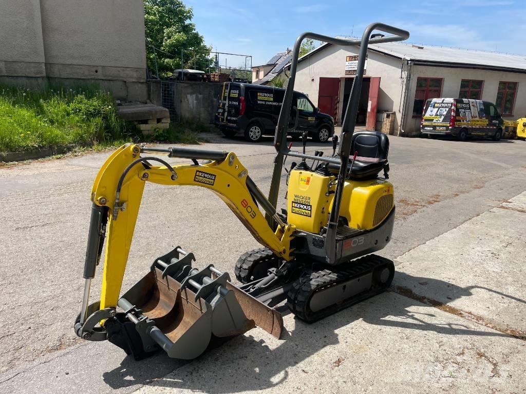 Wacker Neuson 803 Mini kotrók < 7t