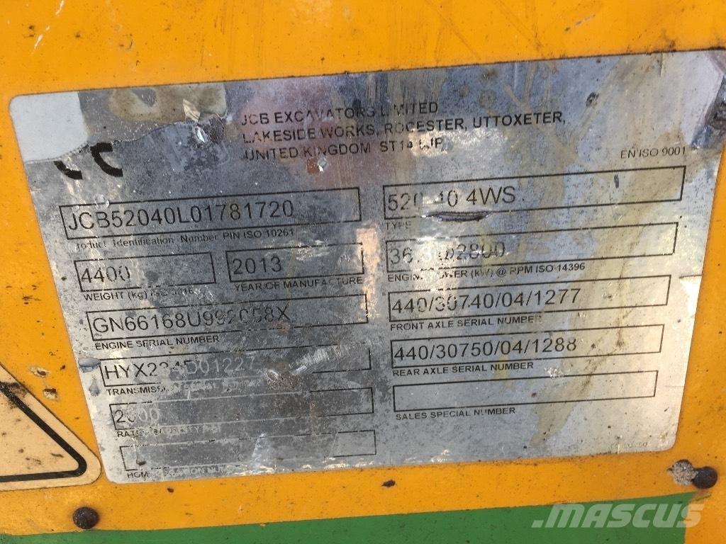 JCB 520-40 Teleszkópos rakodók