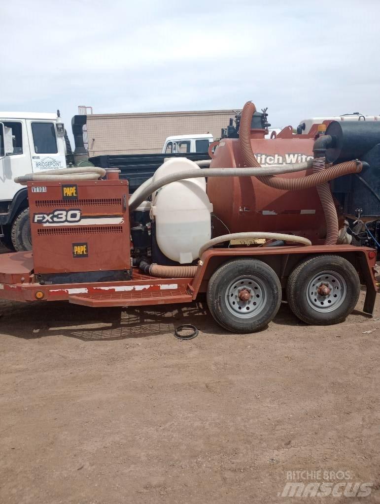 Ditch Witch FX30 Vac Fúró berendezés, tartozékok és alkatrészek