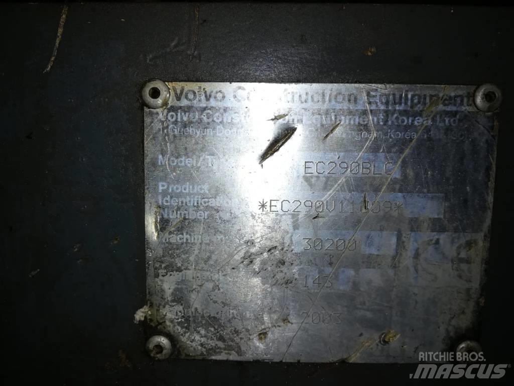 Volvo EC 290 B LC Lánctalpas kotrók