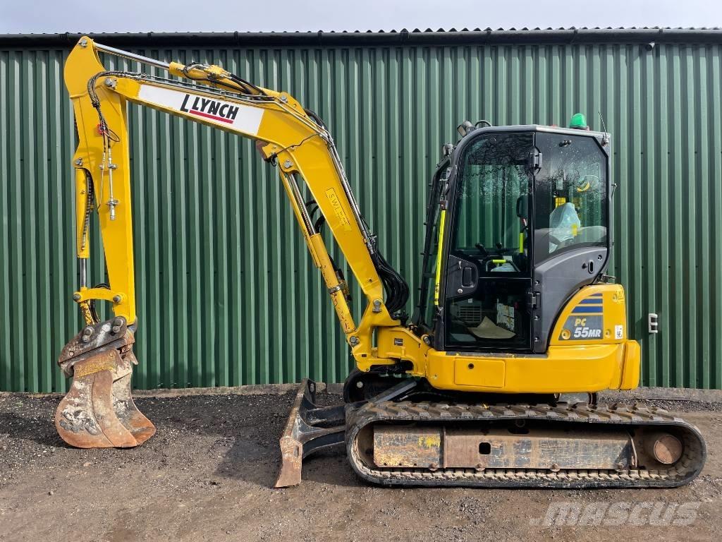 Komatsu PC 55 MR Mini kotrók < 7t