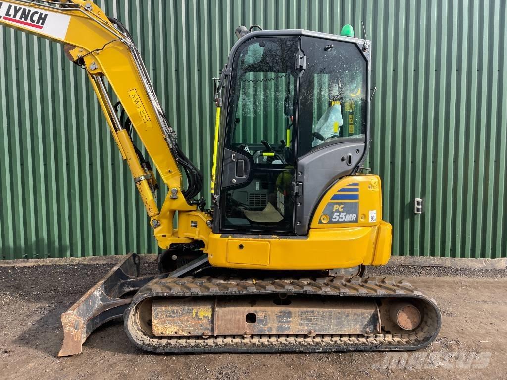 Komatsu PC 55 MR Mini kotrók < 7t