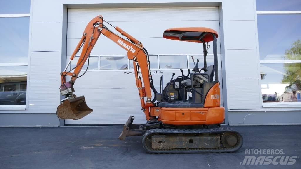 Komatsu PC 26 MR Mini kotrók < 7t