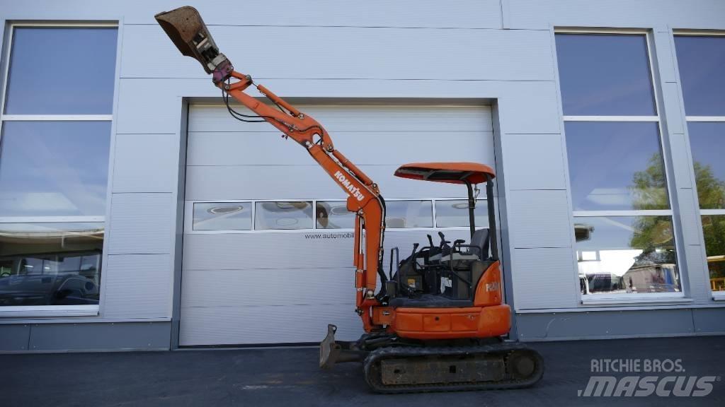 Komatsu PC 26 MR Mini kotrók < 7t