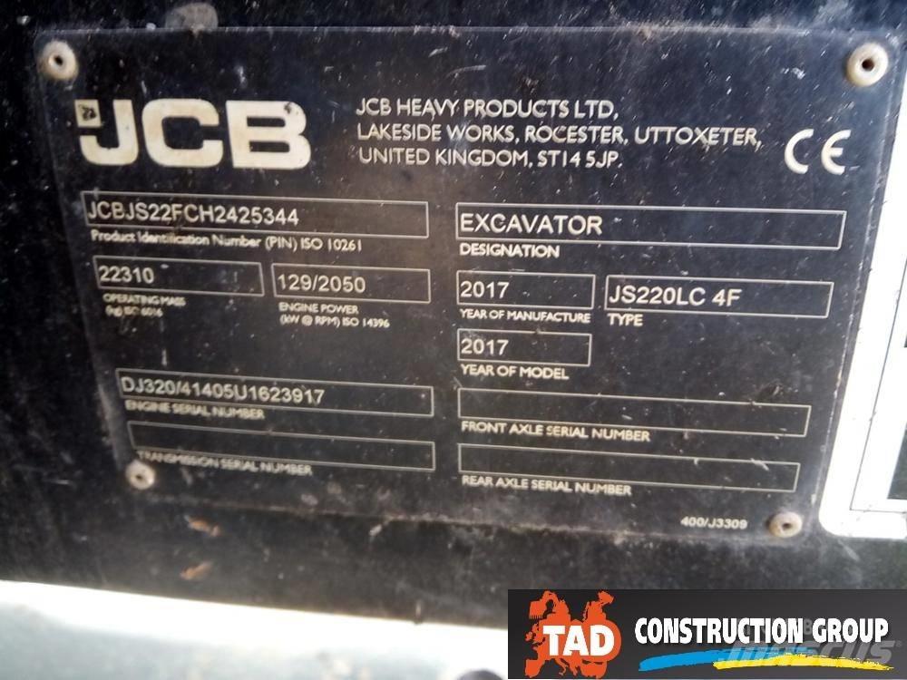 JCB JS 220 LC Lánctalpas kotrók