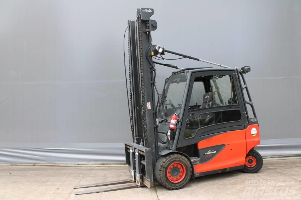 Linde E50HL-01 Elektromos targoncák