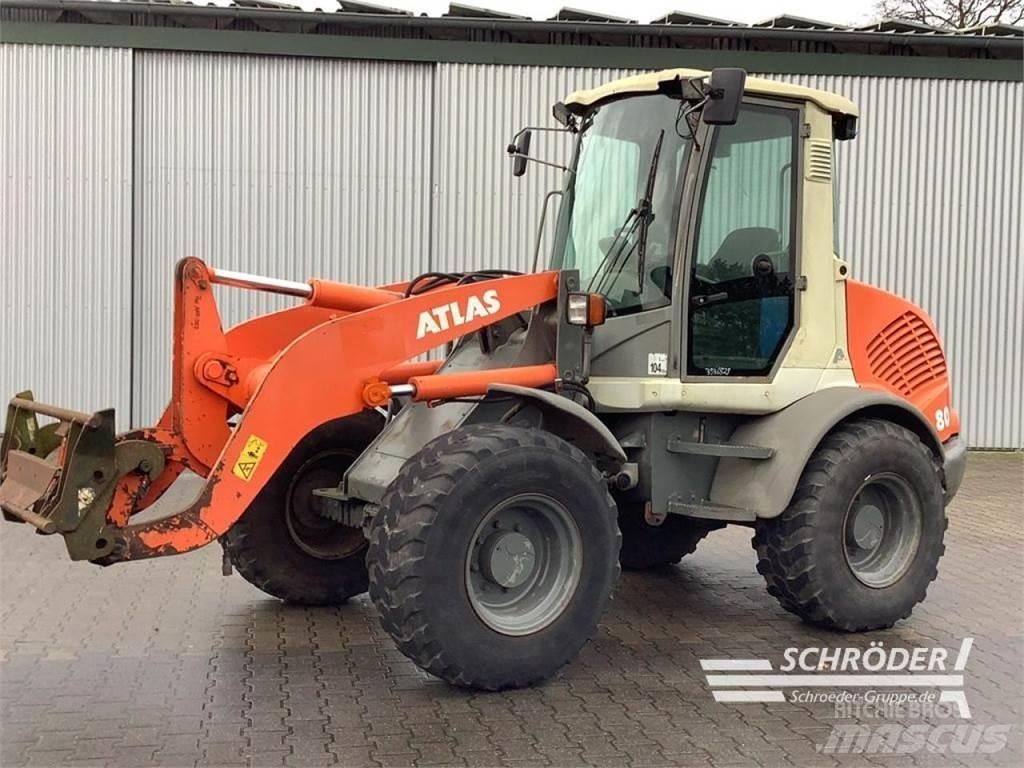 Atlas AR 80 Gumikerekes homlokrakodók