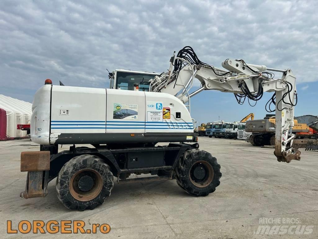 Hitachi ZX 140 W-3 Gumikerekes kotrók
