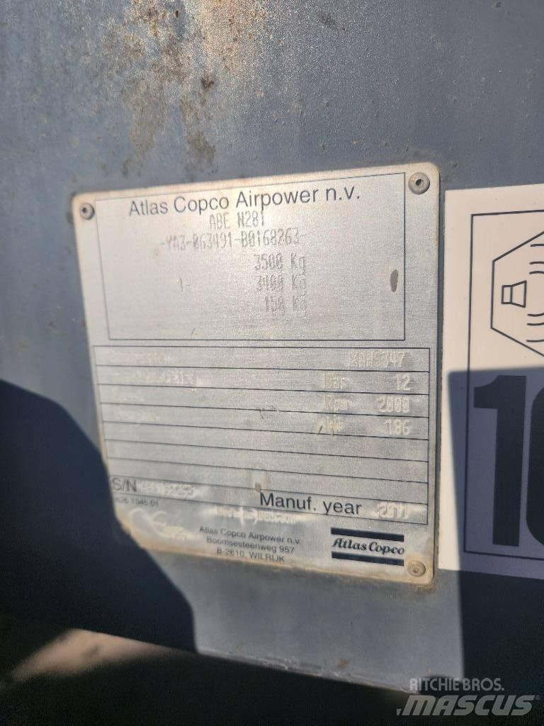 Atlas Copco XAHS 347 Kompresszorok