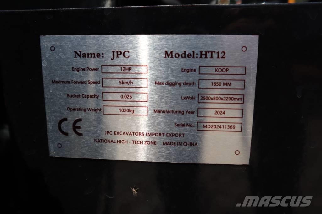 JPC HT12 Mini kotrók < 7t