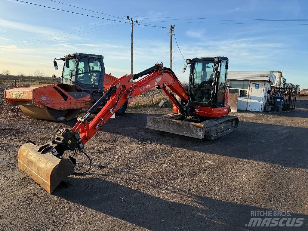 Kubota U 48-4 Mini kotrók < 7t