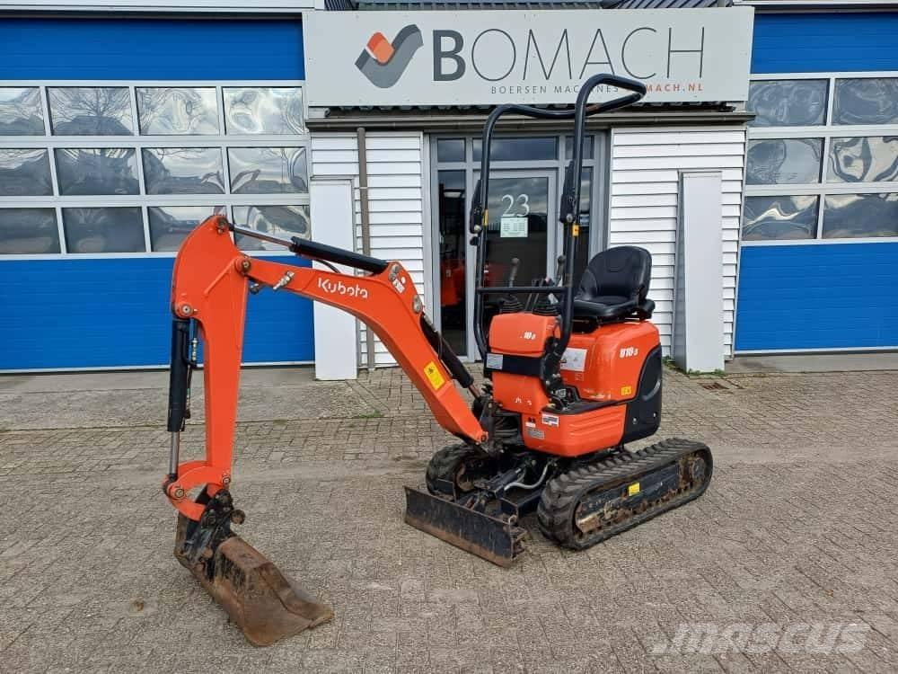 Kubota U 10-3 Mini kotrók < 7t