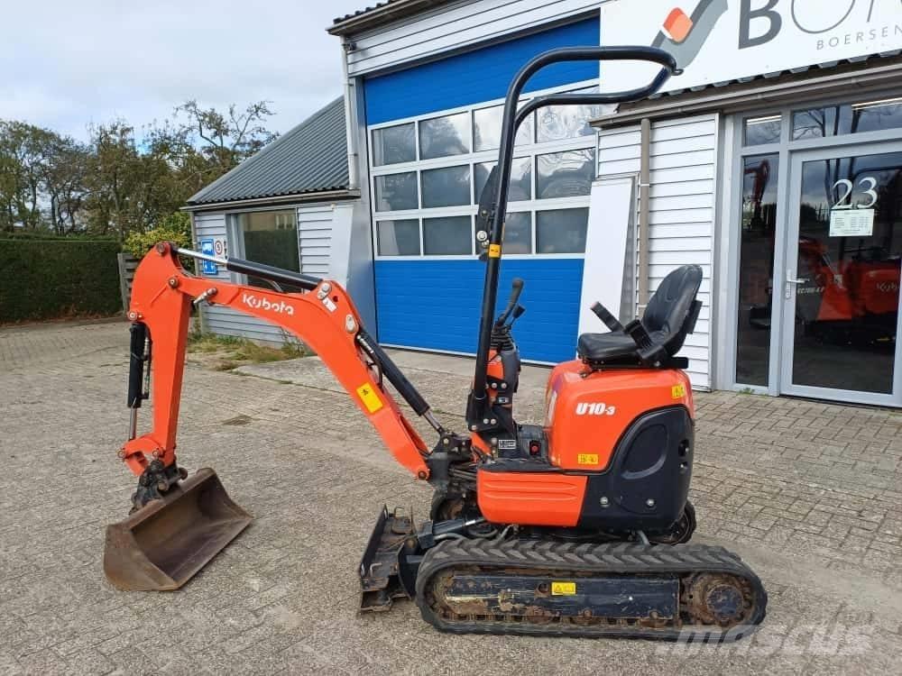 Kubota U 10-3 Mini kotrók < 7t