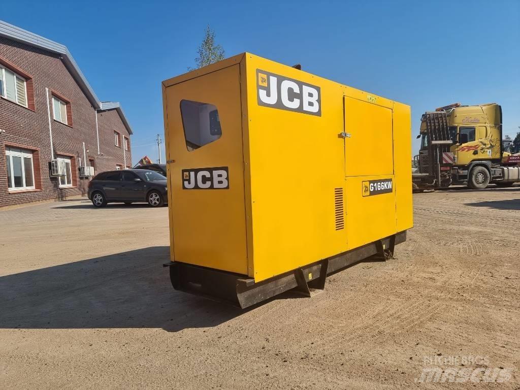 JCB G166 BJD5 Dízel áramfejlesztők